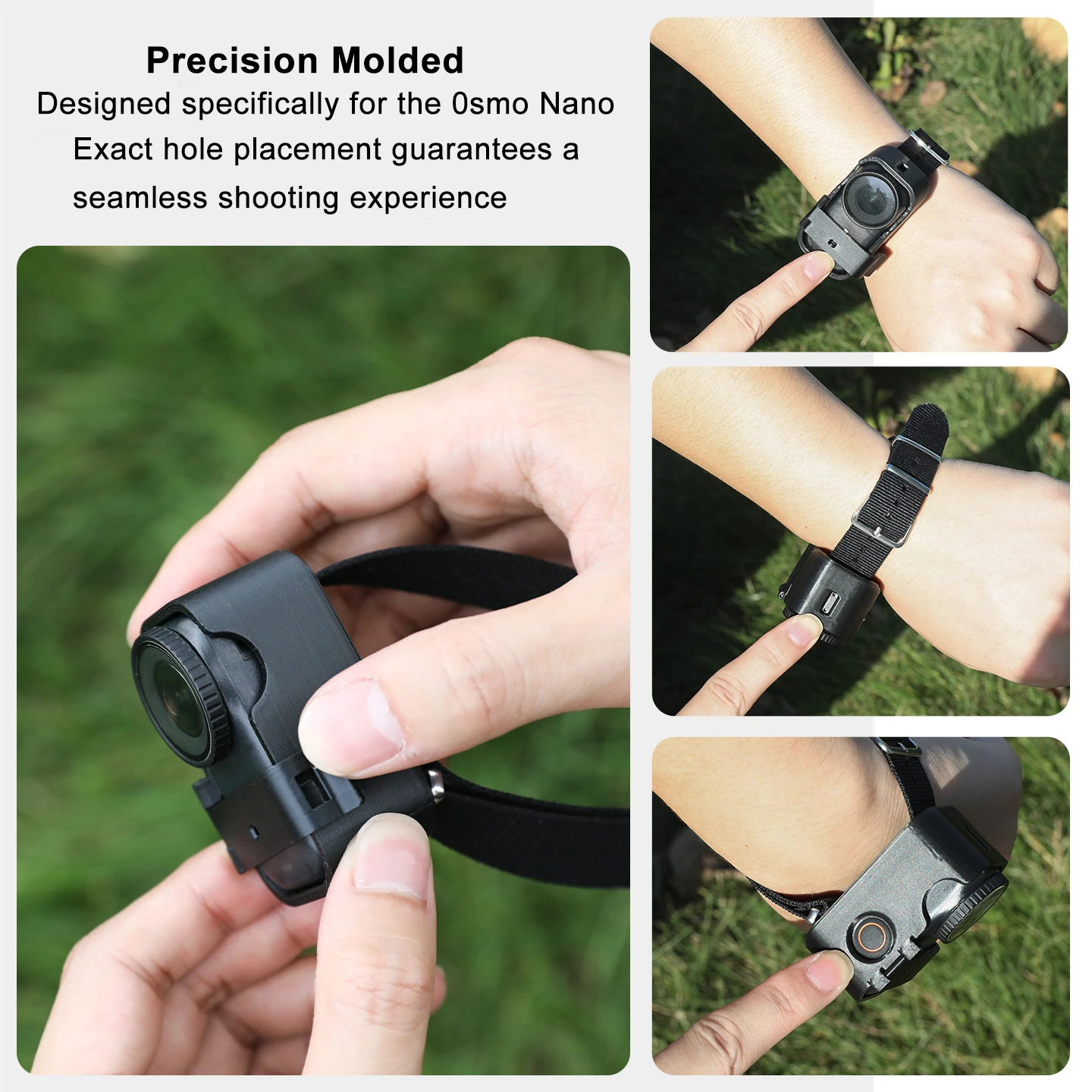 

Hand Wrist Band Strap for DJI Osmo Nano Sports Camera Frame Protective Case Adjustable Wristband for DJI Osmo Nano Accessories