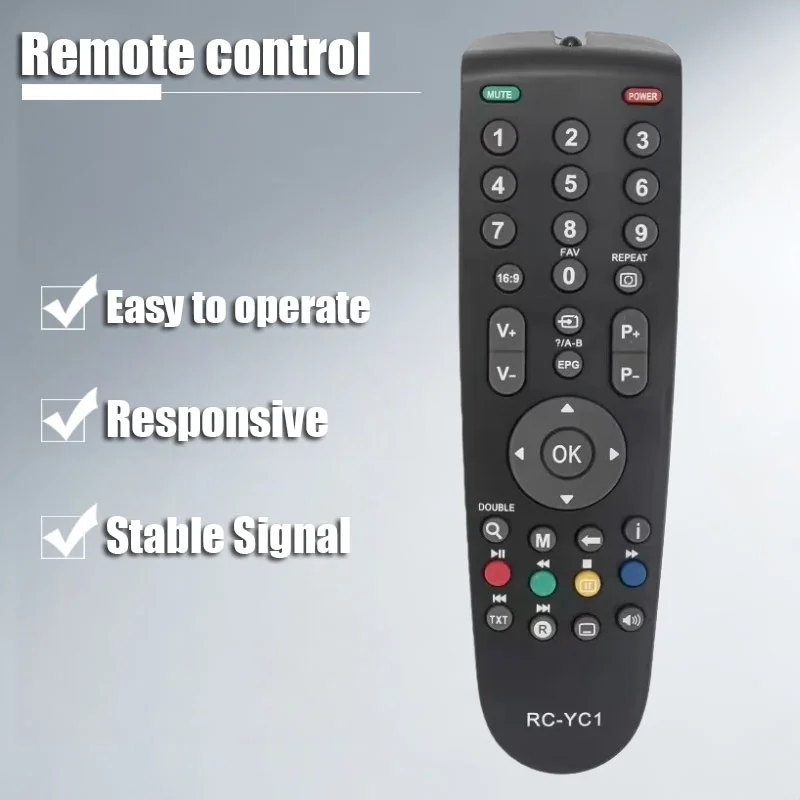

Suitable for Grundig RC-YC1 TV remote control replacement compatible accessories RC-GD1 RC-23 RC-Y1 electronic