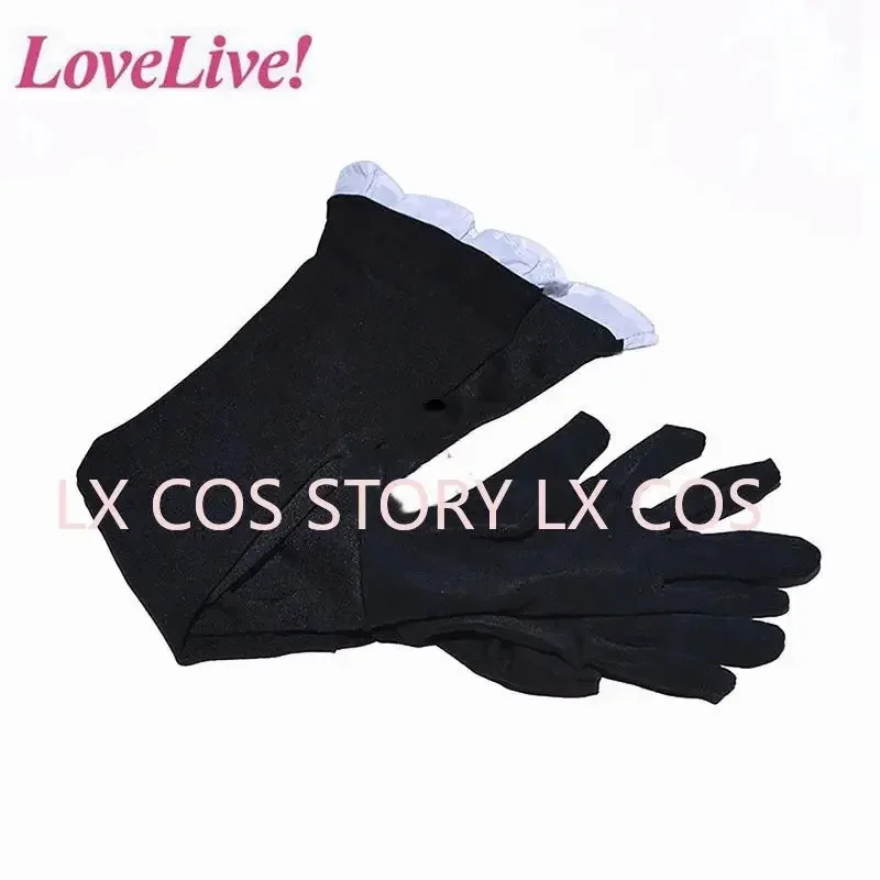 

ff34Love Live! Sunshine!! Aqours Yohane Tsushima Yoshiko Cosplay Little Devil Costume Black Lolita Dress Custom