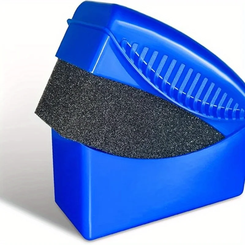 Car Wheel Polishing Waxing Sponge Brush With Cover ABS Washing Cleaning Tire Contour Dressing Applicator Pads Detail Accessories