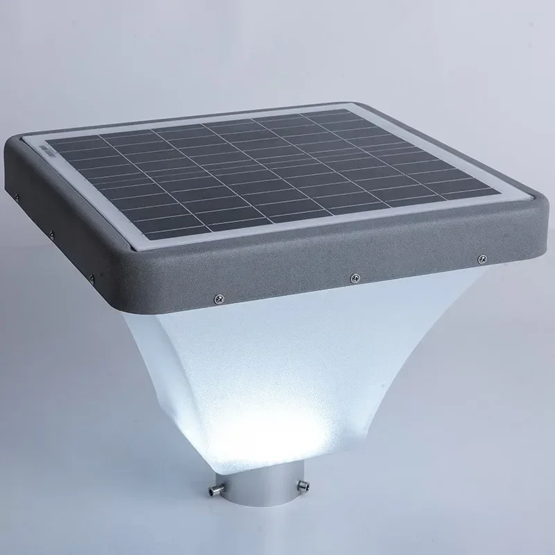 YYHC-China made outdoor solar lamps residential street high-end custom aluminum profile landscape lights