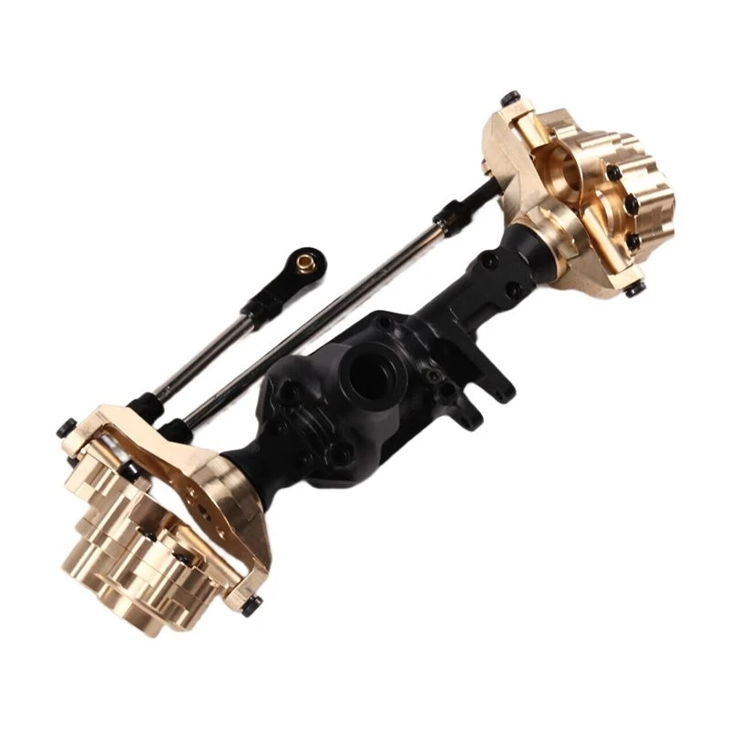 RC Car Upgrade Brass Front Axle Housing For Wltoys 1/10 104006 104010 104020 104026 RC Car Upgrade Accessories