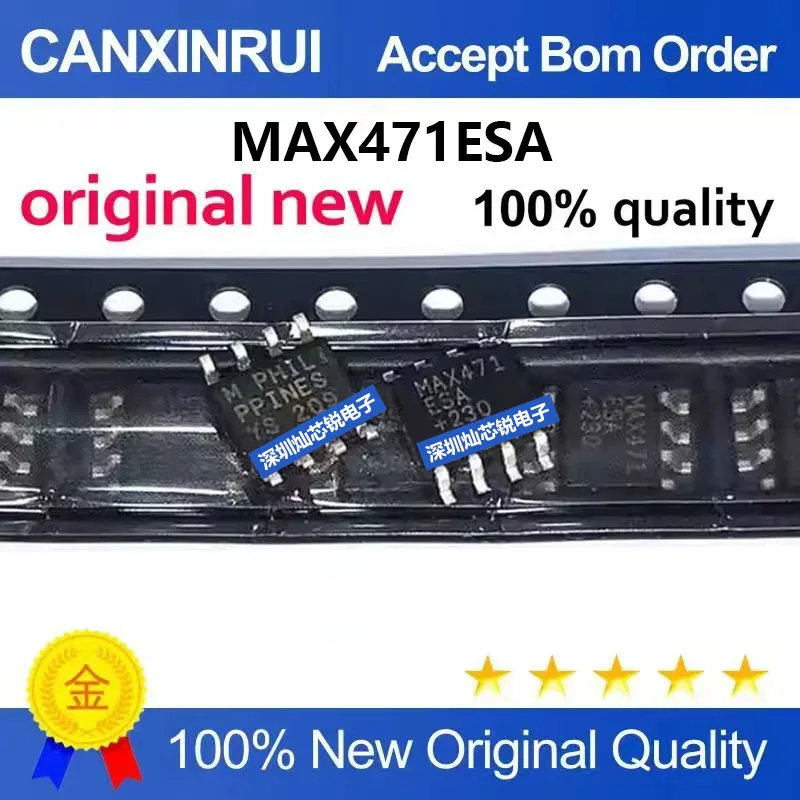 (5-100pieces)Brand New Original MAX471 MAX471ESA SMD SOP8 High-Side Current Sense Amplifier Chip