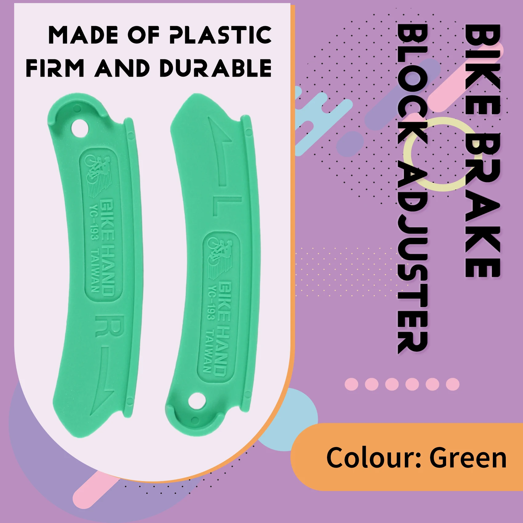 BIKE HAND Durable Bike Brake Block Adjuster Tool Bicycle V Brake Holder Pads Blocks Fits MTB Road BIke Folding Bike Pads Rich