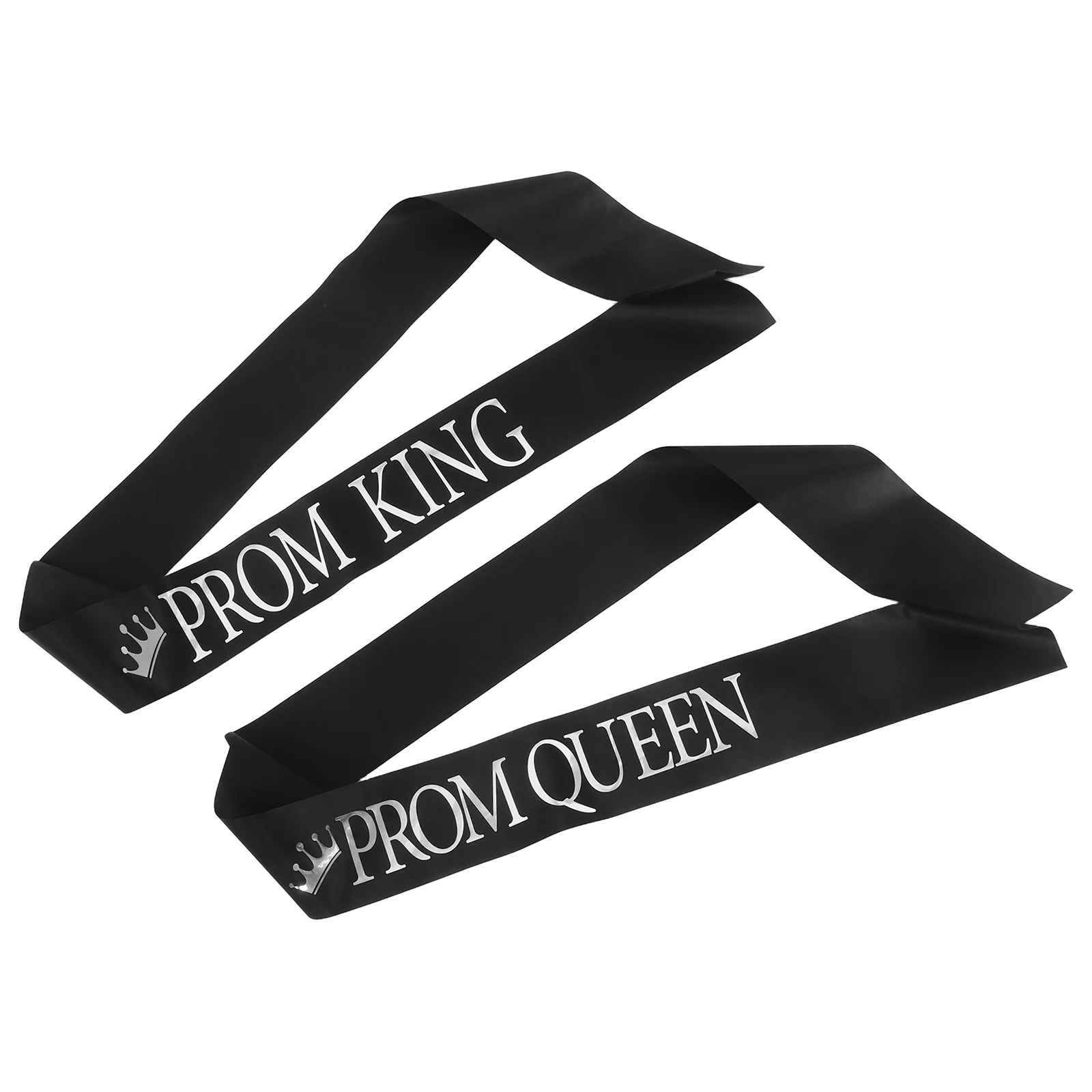 

2Pcs Prom Graduation Sashes Elegant Fabric Shoulder Straps Graduation Party Supplies Celebration Accessories