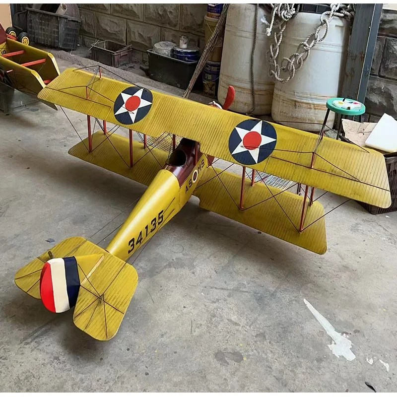 

Wholesale Customize Large Life Size Classic Airplane Model decorative Metal Model Plane indoor Outdoor Decoration Model