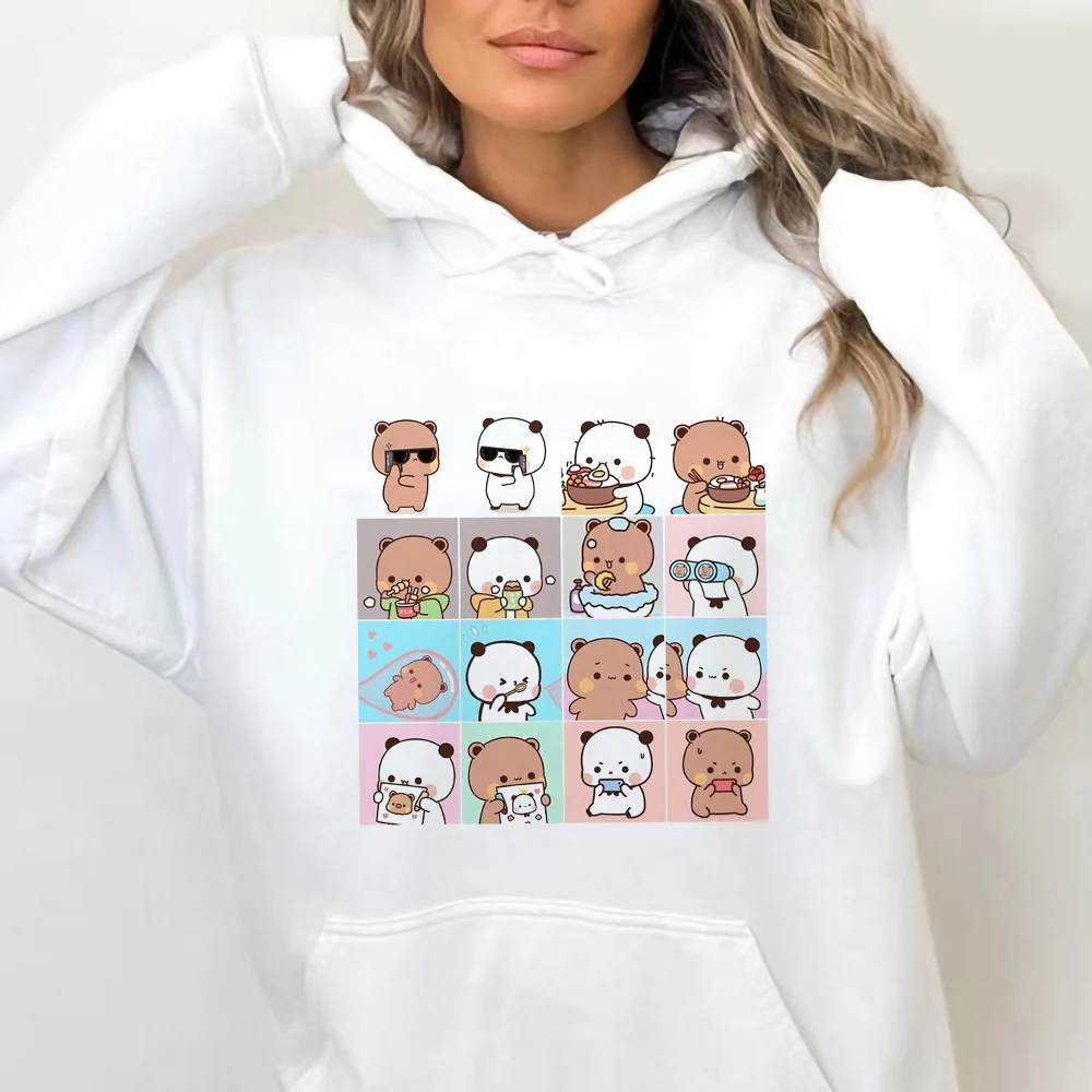 Bubu And Dudu Hoodie For Man And Women Kawaii Cartoon Print Graphic Sweatshirts Harajuku Fashion Hood Y2k Streetwear Top