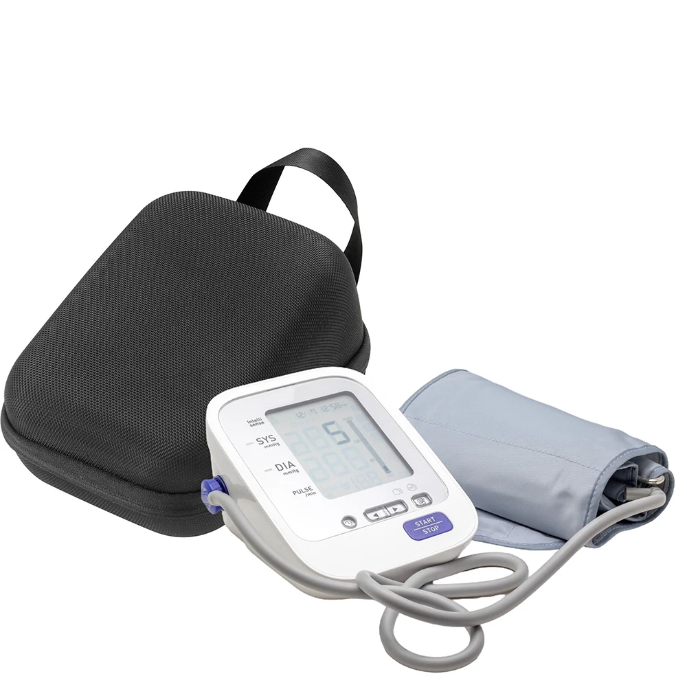 

Blood Pressure Monitor Bag Hard Carrying Case for Omron Wireless Upper Arm Blood Pressure Monitor Travel Storage Case