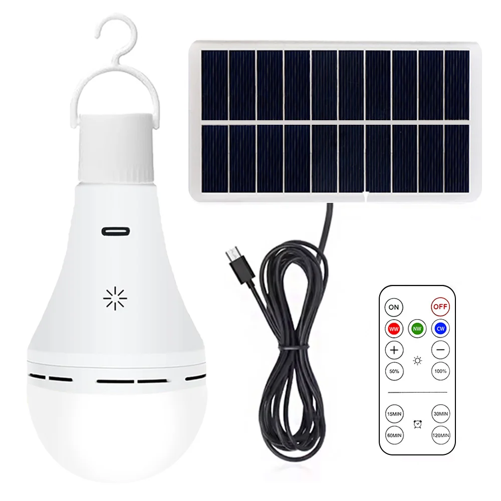 Solar-Powered Waterproof Light - USB Charged, Hanging Design for Outdoor Camping | Emergency Ready, Super Bright & Long-Lasting