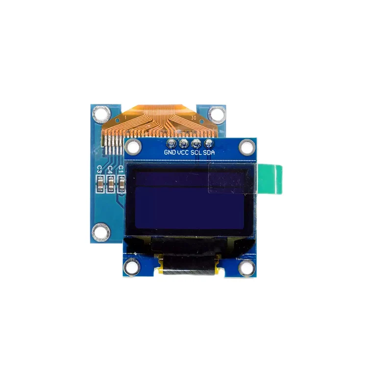 0.96 inch blue yellow blue dual color white I2C IIC communication display OLED LCD screen module 0.96 inch