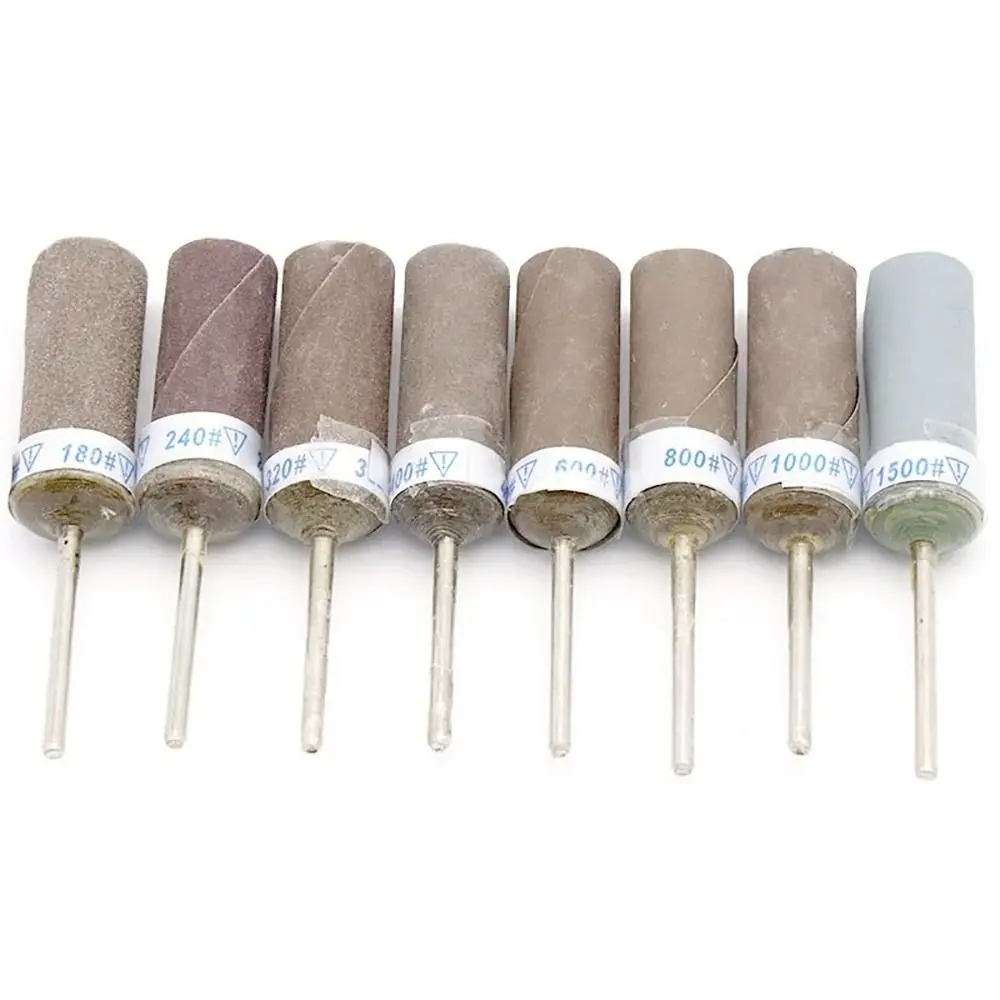 1Pcs Sanding Drum Sandpaper Stick Abrasive 2.35mm Shank Sanding Bands Belt Rotary Tools For Electric Grinder Tool Parts