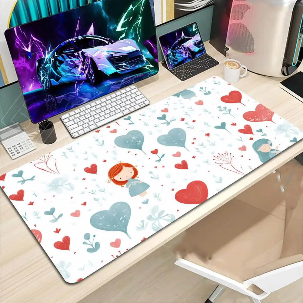 

Коврик для мыши 577, большой коврик для мыши, компьютерные офисные игровые настольные коврики, резиновые противоскользящие коврики для игровой клавиатуры, длинные настольные коврики