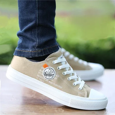 New Canvas Shoes Men\'s Board Shoes Summer Casual Breathable Classic Non-slip All-match Retro Couple Sports Shoes Sneakers Men