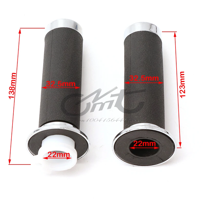 Motorcycle Handlebars Hand Grips For Yamaha Dragstar V-star DS 400 650 950 1100 DS400 DS650 XVS XVS400 XVS650 XVS1100 Classic