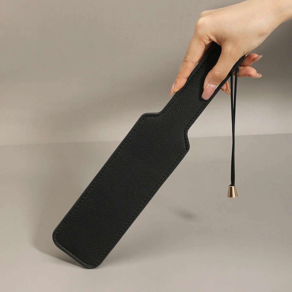 32 سنتيمتر بولي Leather الجلود مجداف ، ركوب المحاصيل فلوجر الحصان الخفافيش المسامير الجلود الردف مجداف سوط لتدريب الحصان