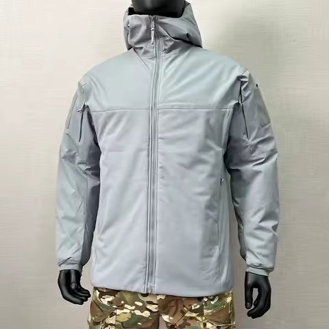 Winter Warm Tactical Thickened Jacket Military AST-B Cotton Coat Waterproof Windproof Safari Hunting Skiing Polar Cold Clothes