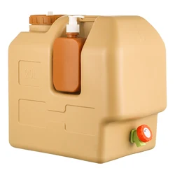 20L Portable Camping Water Jug BPA Free Water Storage Tank Water Storage Carrier for Camping Car Outdoor Hiking Picnic Emergency