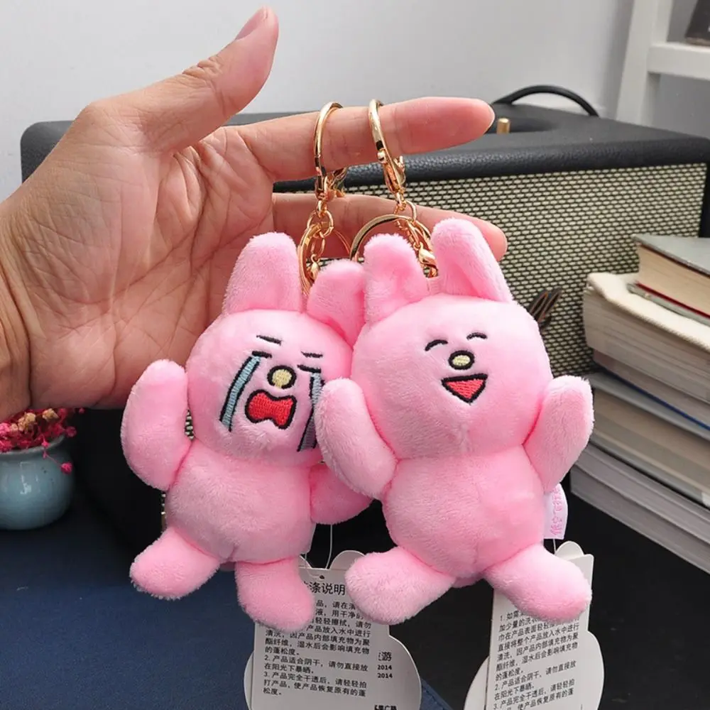 

ПП хлопок кролик плюшевая кукла кулон мягкая коллекция кролик плюшевая мягкая игрушка мультфильм подвесное украшение плюшевый брелок с кроликом