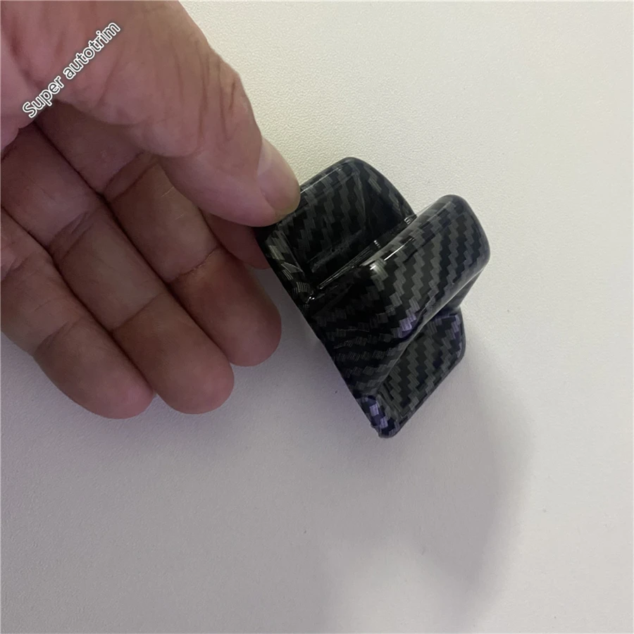 

Gear Shift Head Knob Shifter Sticker Cover Trim ABS Carbon Fiber Style Accessories For Audi A3 8Y Sedan Sportback 2021 - 2024