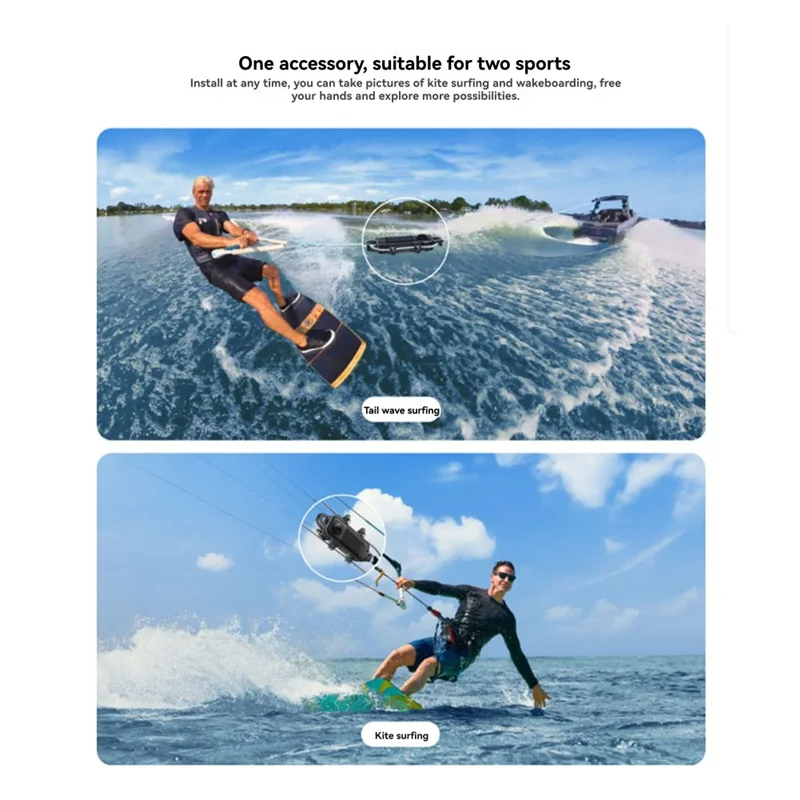 

Y43A-For Insta 360 X5 Rope Mount Accessories Water Sports For Surfing, Kitesurfing, Wakeboarding For Insta360 X5