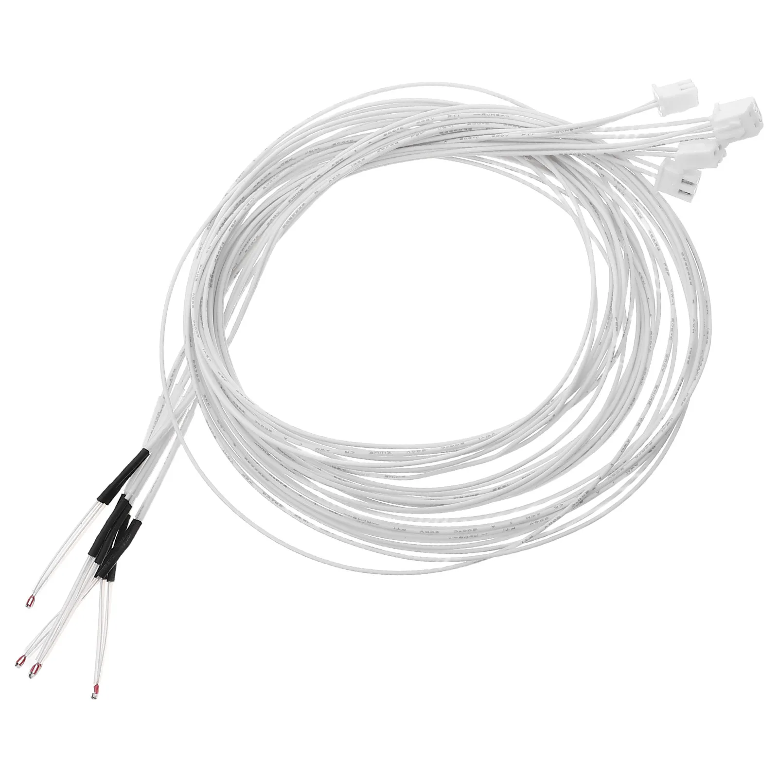 

5Pcs High-Accuracy K-Type Thermocouple Probe for 3D Printer Hotend Heated Bed Temperature Monitoring Real-Time Sensing Wire
