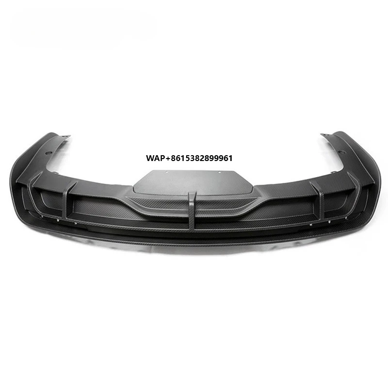 

High performance real Dry carbon fiber back lip rear diffuser suitable for the new Model S