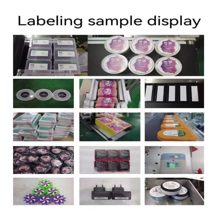 Automatic Flat Label Applicator Machine Labeling Machine Flat Surface Label Flat Machine