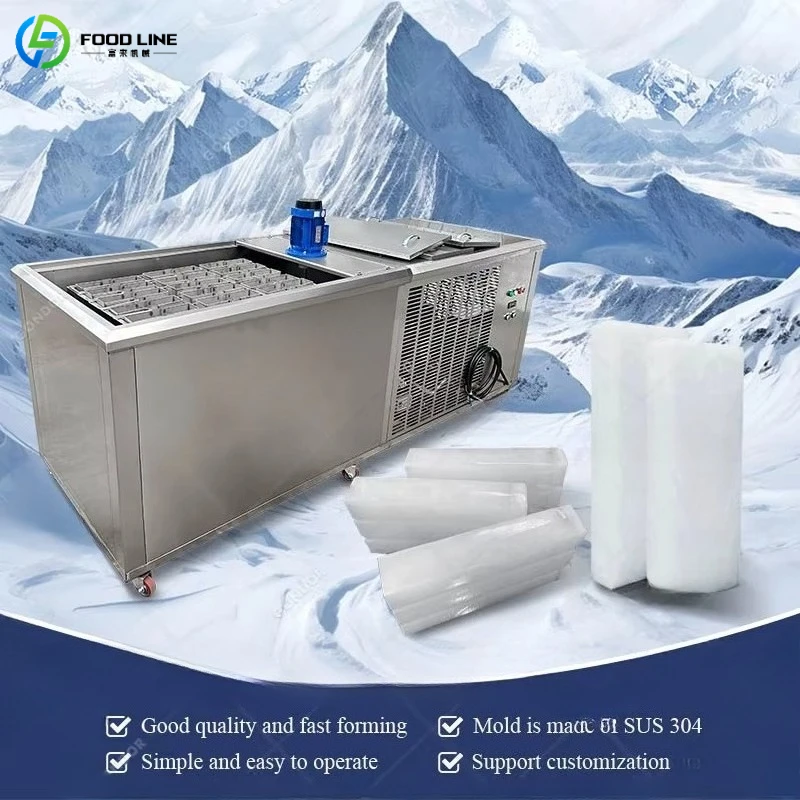 Customized Ice Brick Machine Automatic Ice Block Maker 1ton 2ton 5ton Customized for Africa Market