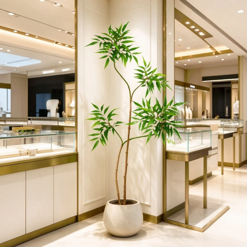 ต้นไม้ประดิษฐ์ขนาดใหญ่ ความสูง - Ficus Lyrata Tree บทวิจารณ์และราคา