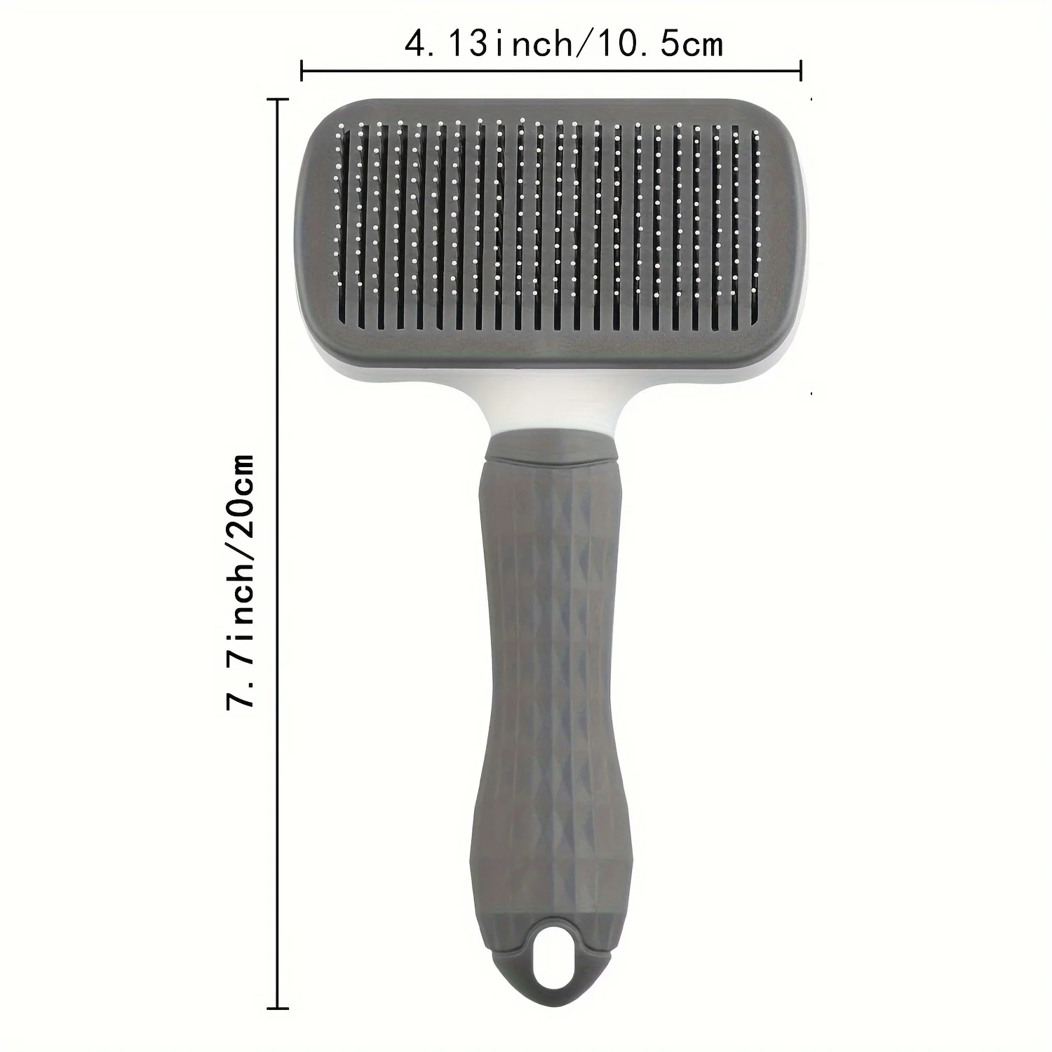 Easy-Clean Pet Grooming Brush Gentle Deshedding Massage Comb with One-Click Hair Removal Dog Grooming for Dogs & Cats Easy-Clean