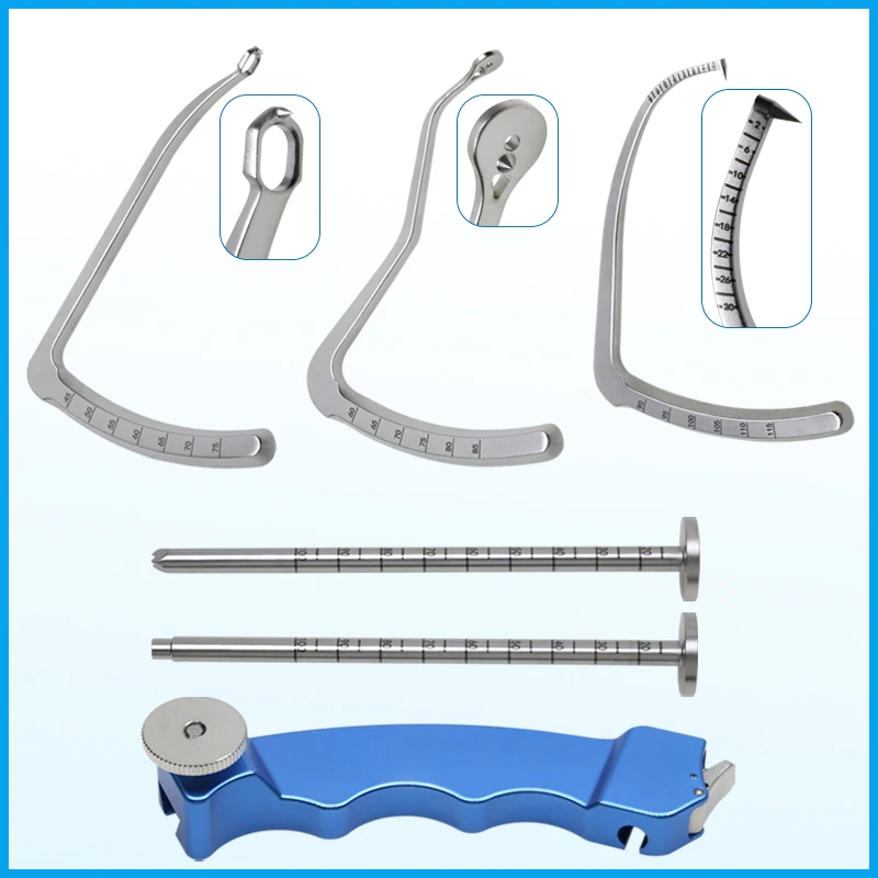 

Orthopedic Surgical C-Type Drill Guide Sight Knee Ligament Locator ACL PCL Tibial Aimer Orthopedic Surgical Instrument Pet