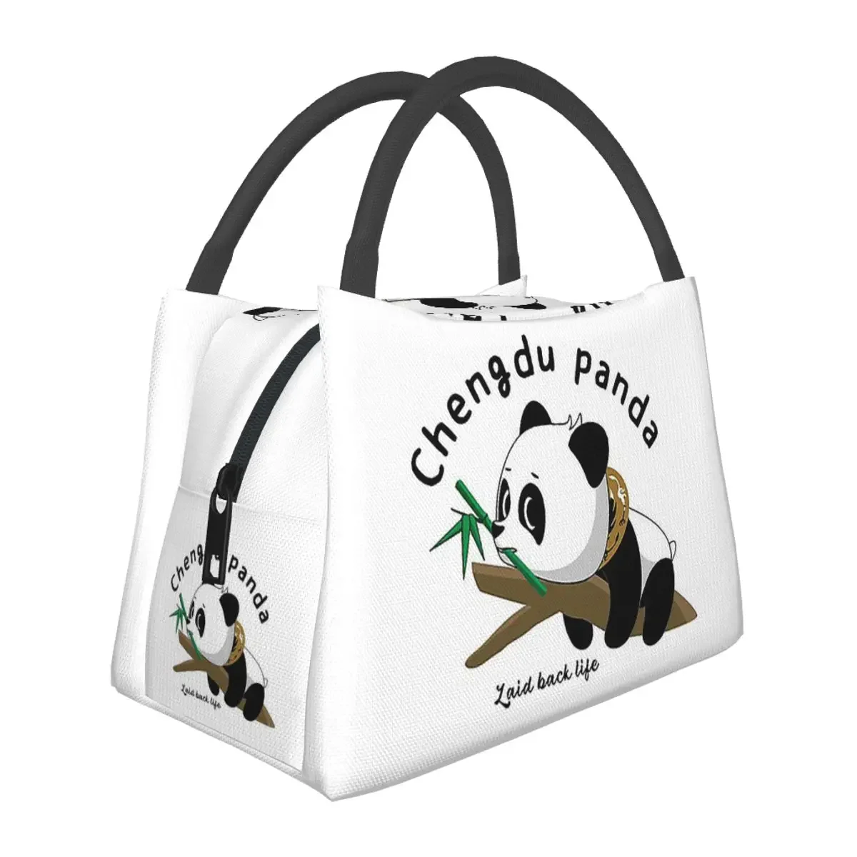 

Chengdu Laid Back Panda Сумки для обеда Изолированная коробка для бенто Портативная сумка для обеда Сумки для пикника Сумка-холодильник Термосумка для женщин Студенческая работа