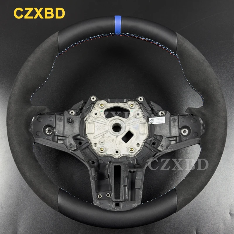 

Высококачественный кожаный руль подходит для BMW G20 F20 M1 M2 M3 M4 M5 F10 F22 F30 F32 F36 F40 F90 Настоящее углеродное волокно по индивидуальному заказу