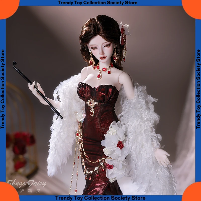 

Bjd Four-Quarter Doll Sd Doll Delfini Fishtail Skirt New In-Stock Evening Dress Handcrafted Custom Trendy Doll Festival Gift