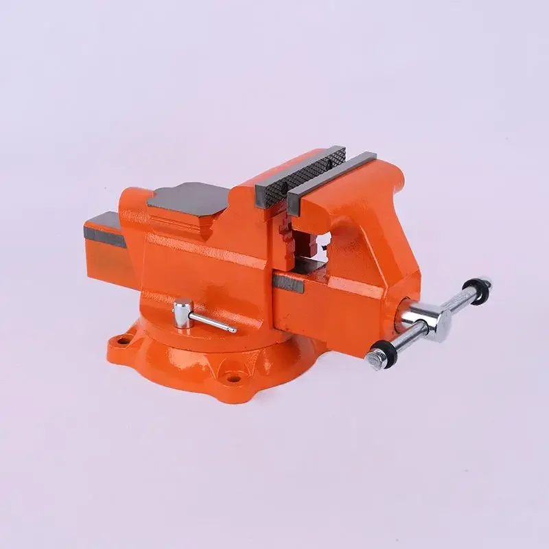 

Spheroidal Cast Steel Heavy-Duty 360-Degree Rotary 5-Inch 125Mm American Table Vise Vise