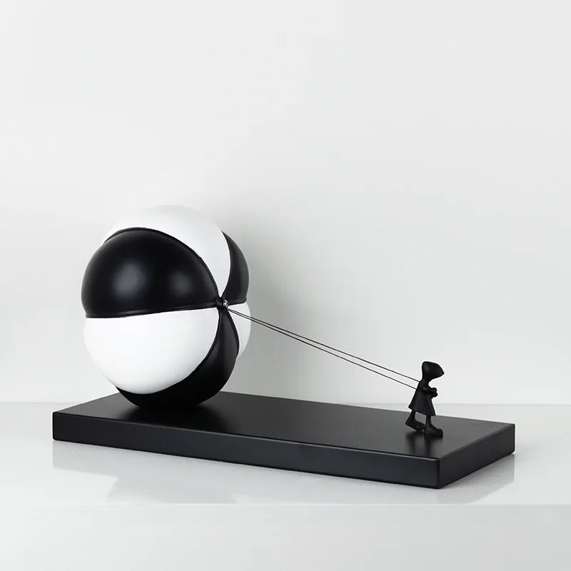Modern creative balloon children's hotel lobby model room children's room bedroom living room entrance cartoon sculpture ornamen