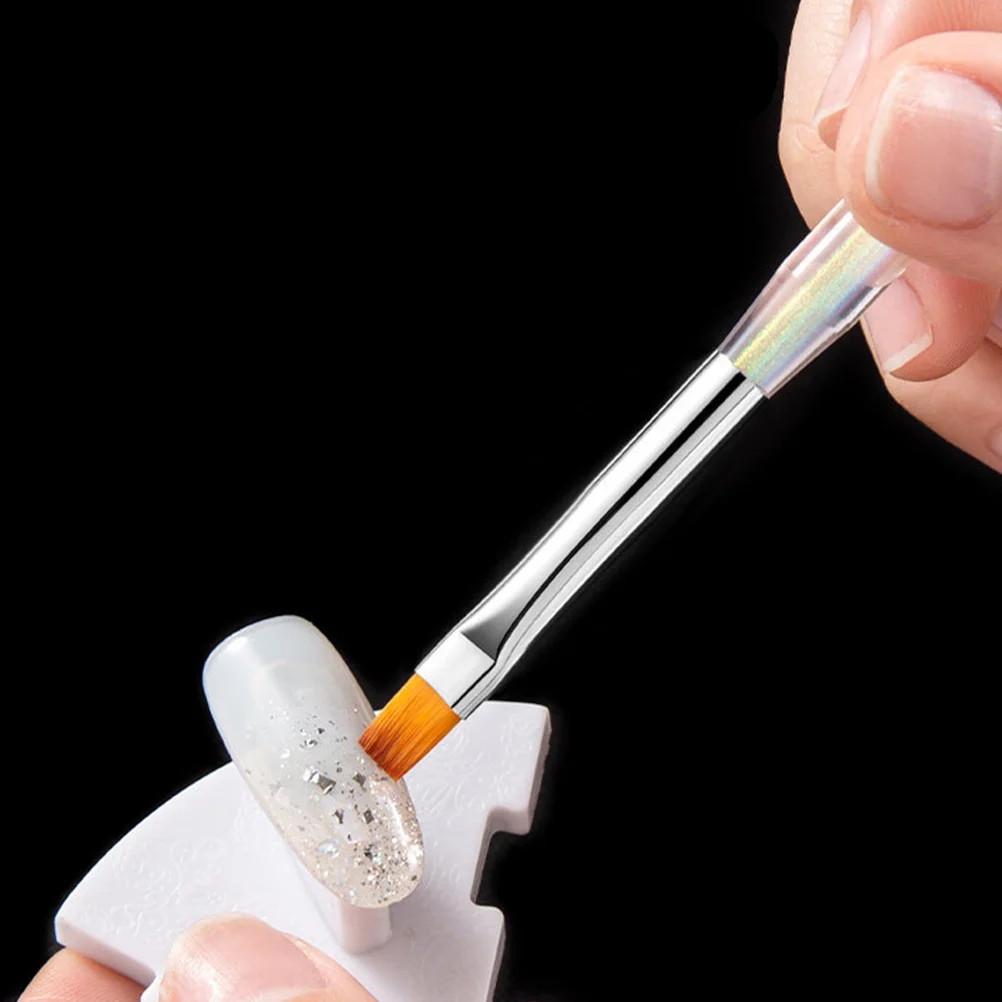 Conjunto de canetas para desenho de arte em unhas, 5 peças, ponta de fibra lisa para pintura perfeita de unhas, faça você mesmo, salão de beleza doméstico, acessório de ferramenta de manicure