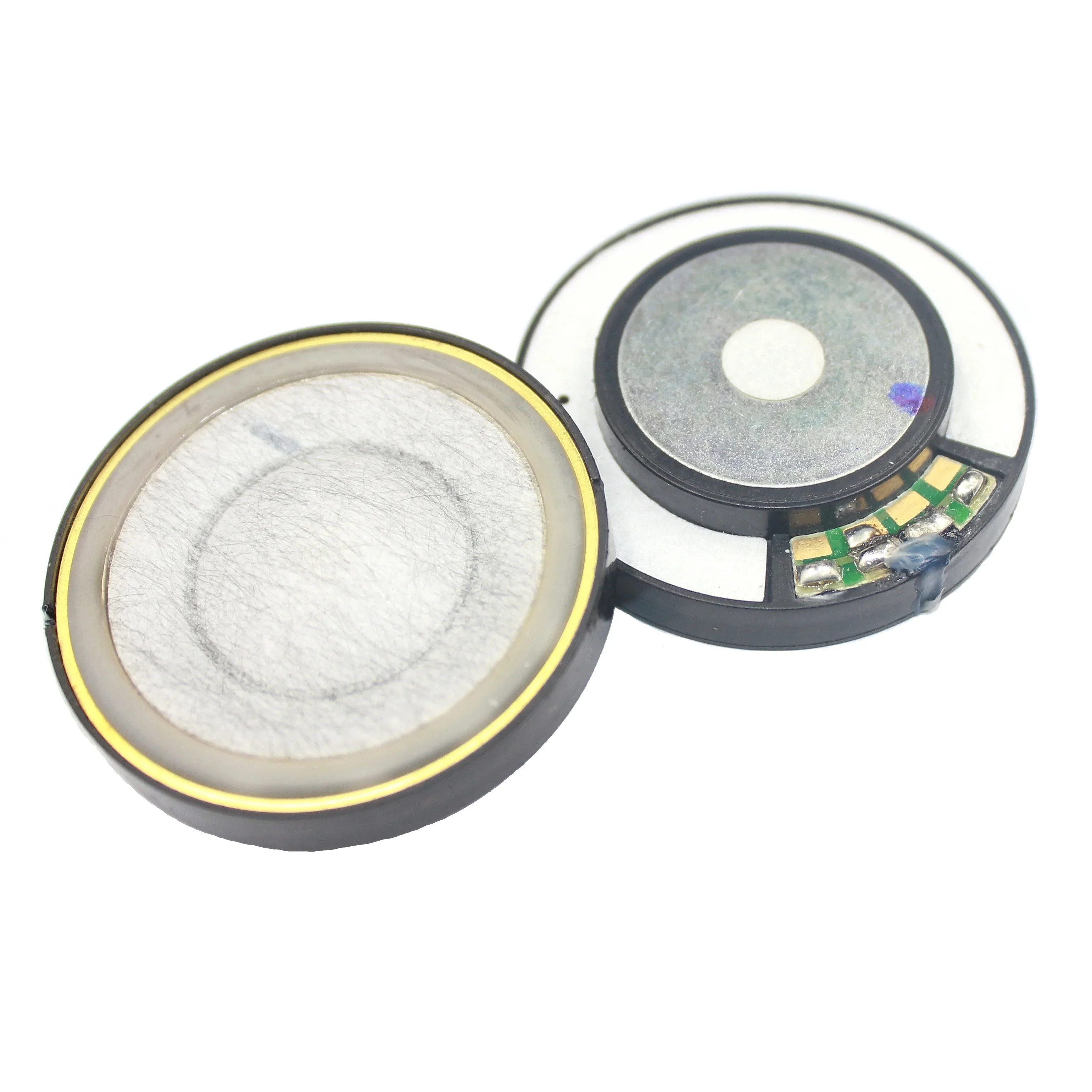 Full Range 40mm 32Ohm Hifi Speaker Driver Parts For Headphone ,Metal Frame Hi-compliance The Diaphragm With Nanofiber FreeEdge