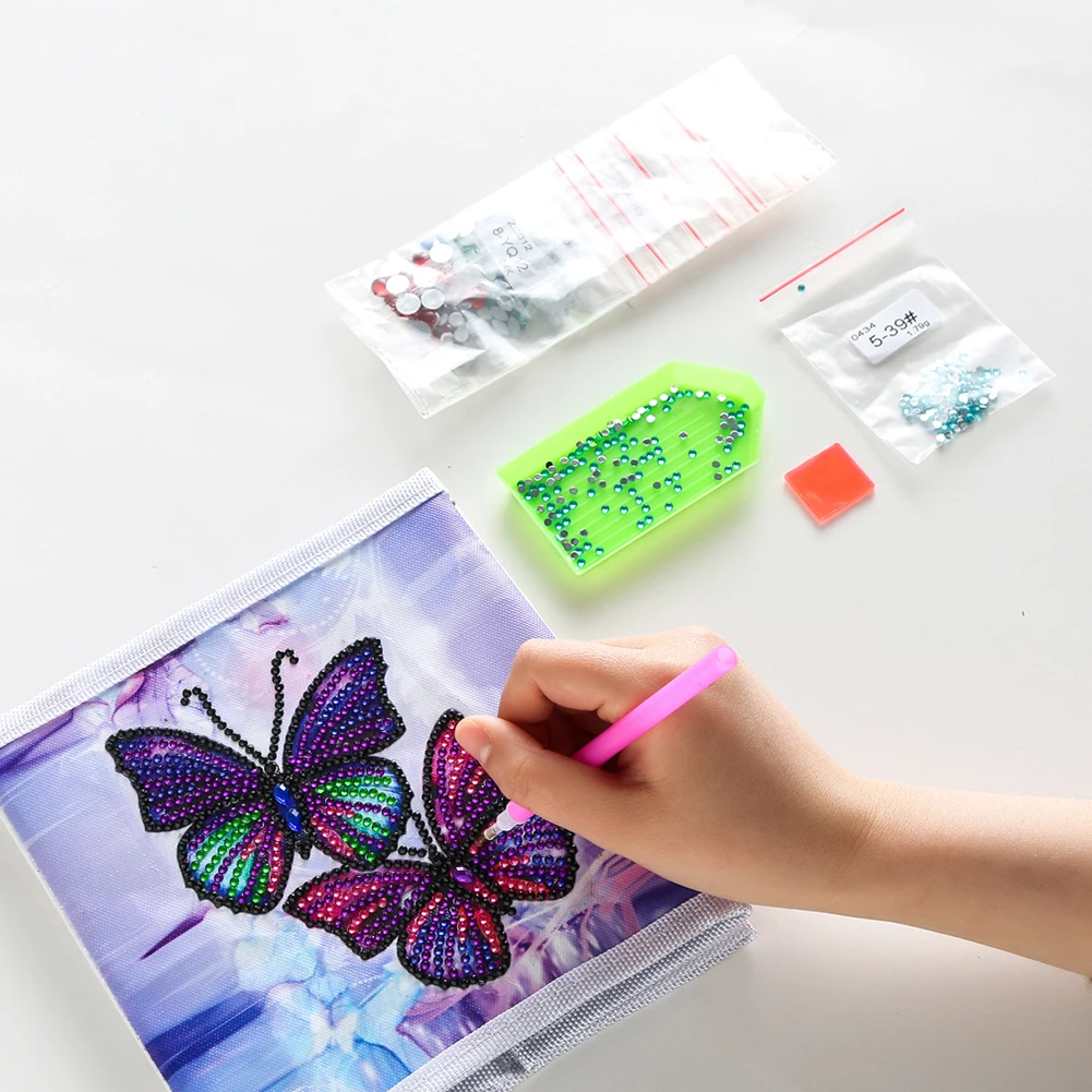 

Складной органайзер-бокс для алмазной живописи, контейнер для хранения алмазных картин для дома и офиса