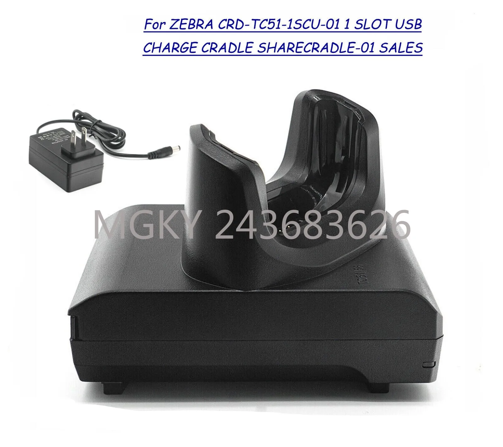 New For ZEBRA TC51 TC52 TC56 TC57 1-SLOT USB CHARGE CRADLE CRD-TC51-1SCU-01