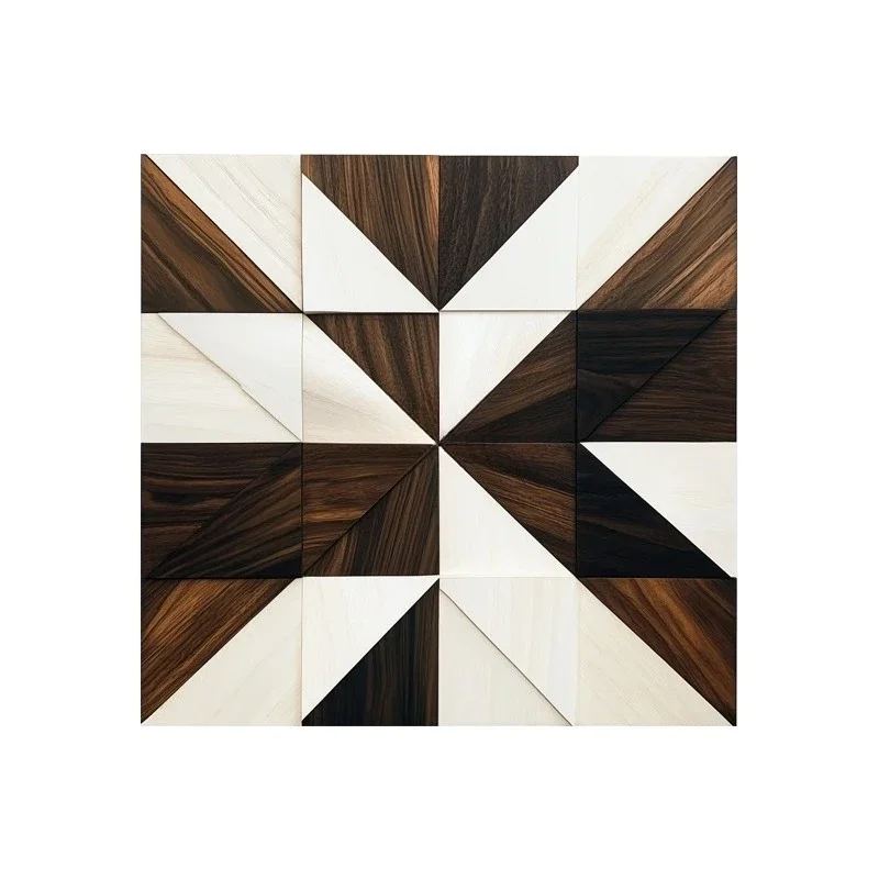 

Геометрическая абстрактная декоративная картина с резьбой по дереву, элегантная картина для гостиной или прихожей.