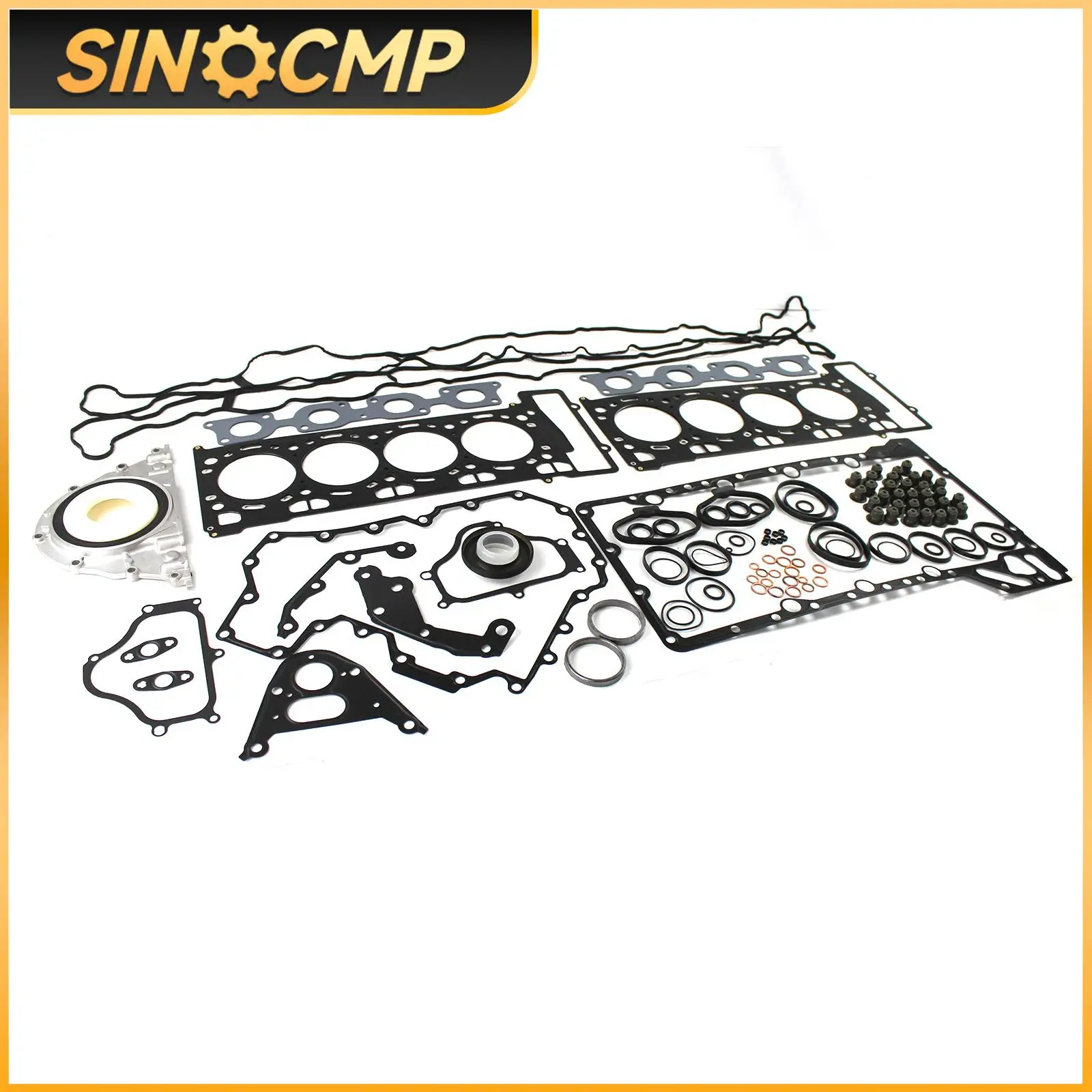 

1Set Engine Overhaul Gasket Set For BMW 550i 750Li X5 X6 F10 F02 F07 E70 E71 N63B44 4.4L (4395cc) V8 Twin Trubo