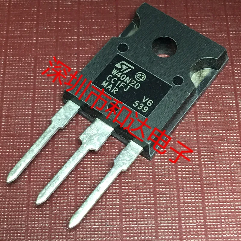 10PCS/Lot STW40N20 W40N20  TO-247 200V 40A   New Imported Original 100%Test In Stock Fast Ship