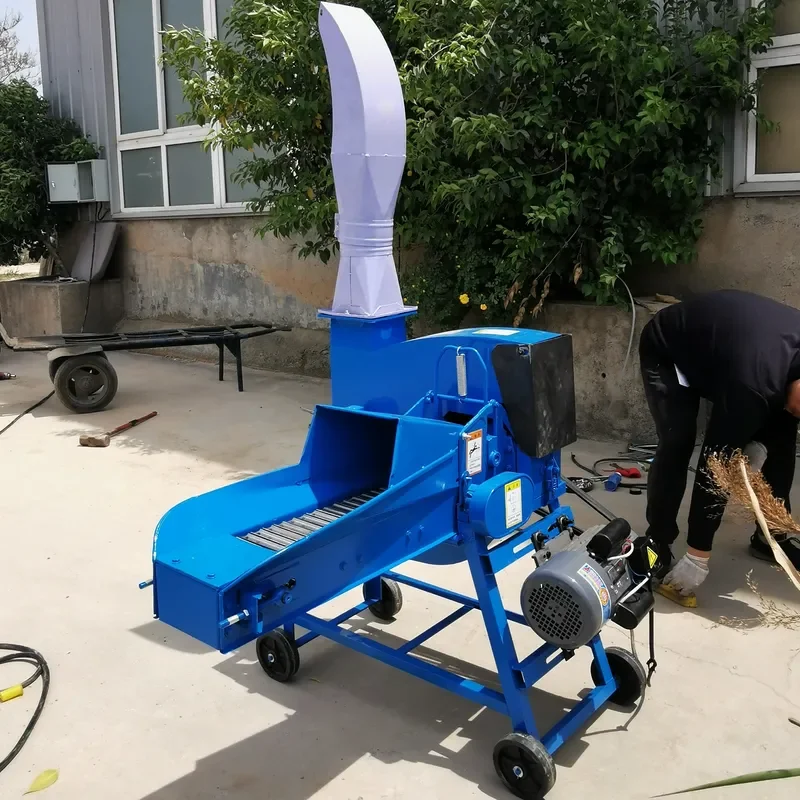 [2026] Weiwei Brand Feed Processing Machines Grass Crusher Chaff Cutter Mill Machine CE Certification