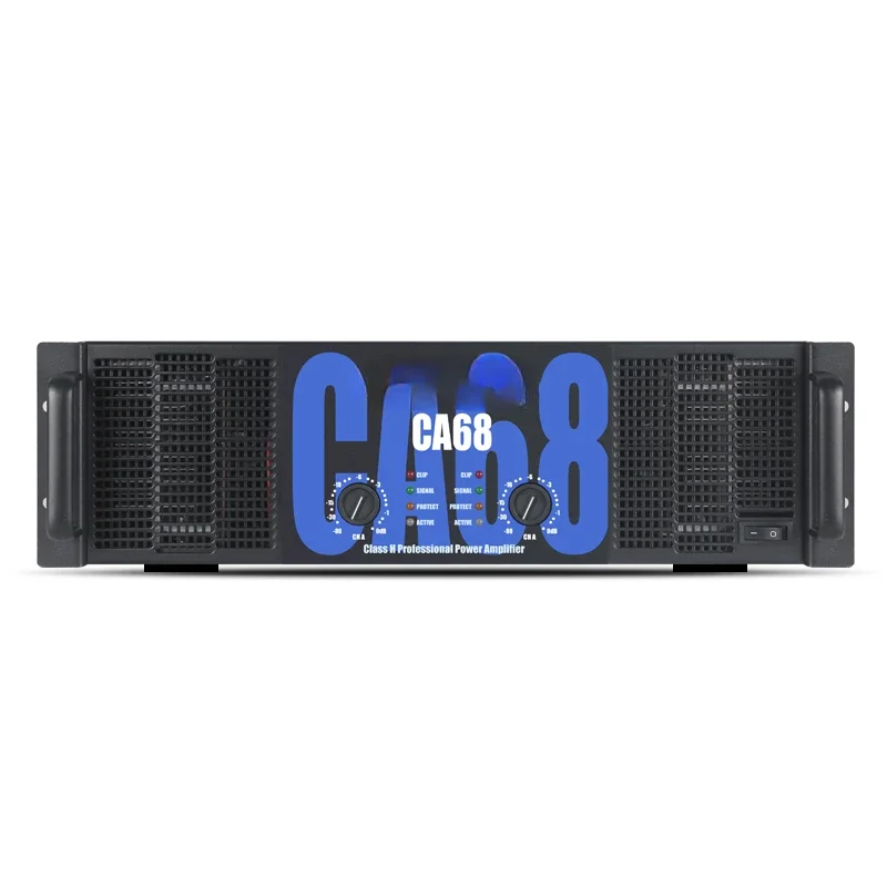 CA-68 professional digital power amplifier pure rear stage high power four channel stage audio set