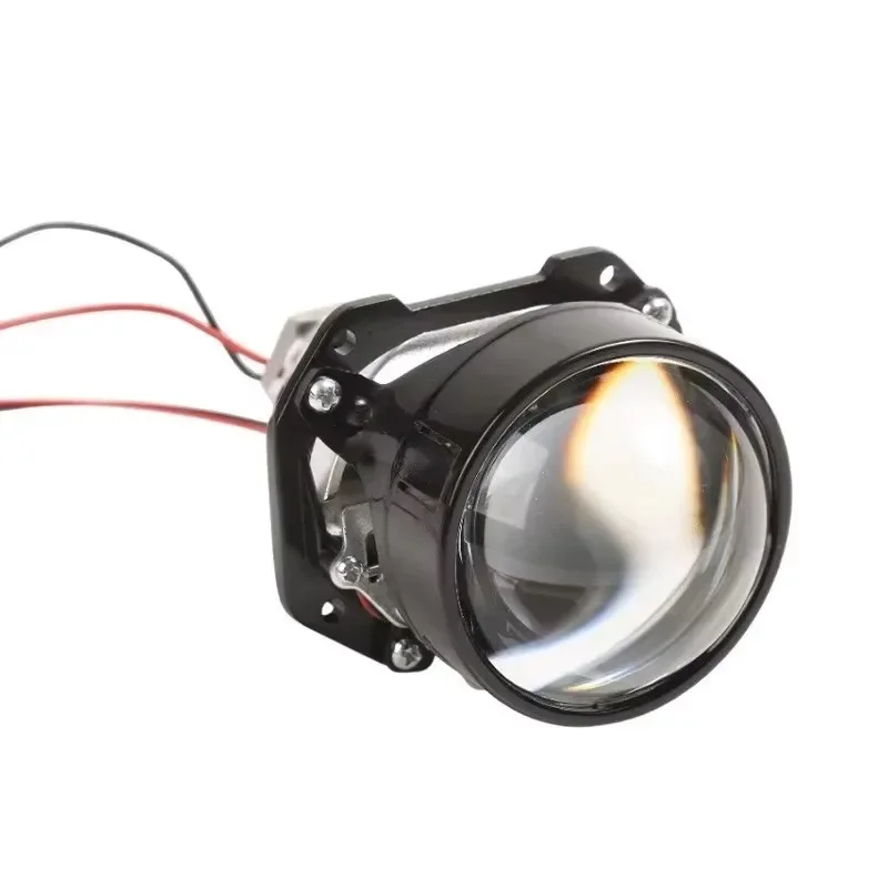 

Модернизация автомобиля H4 H7 9005 HID LED Light 12 В Противотуманные фары Металлические линзы проектора для 2,5-дюймового HID Биксеноновые противотуманные фары мотоцикла