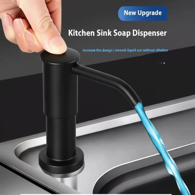 

Новинка 2026 года: Удобный дозатор для жидкого мыла для кухонной раковины с длинной гибкой трубкой, прочный пластиковый насос, бытовые принадлежности