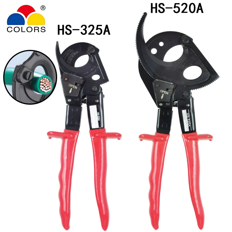 Large cable cutter pliers for 500mm2 copper and aluminum cables manual and automatic cutting pliers electrician hand tools