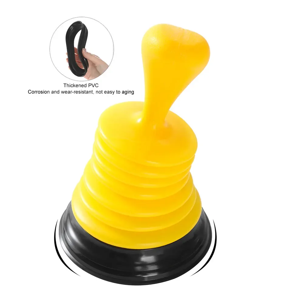 Powerful Sink Plunger Anti Blocking Drain Cleaning Pump Small Drain Plunger for Kitchen Shower Toilet