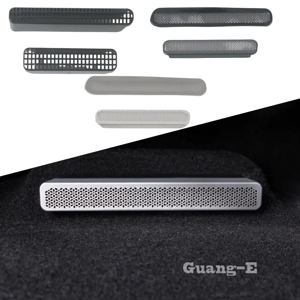 

For BYD ATTO3/Yuan Plus 2022 2023 2024 Car Under Seat Air Vent Outlet Protective Cover Decor Frame Auto Interior Accessories